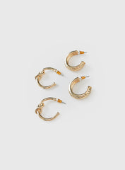 Moonshine Earring Set Gold