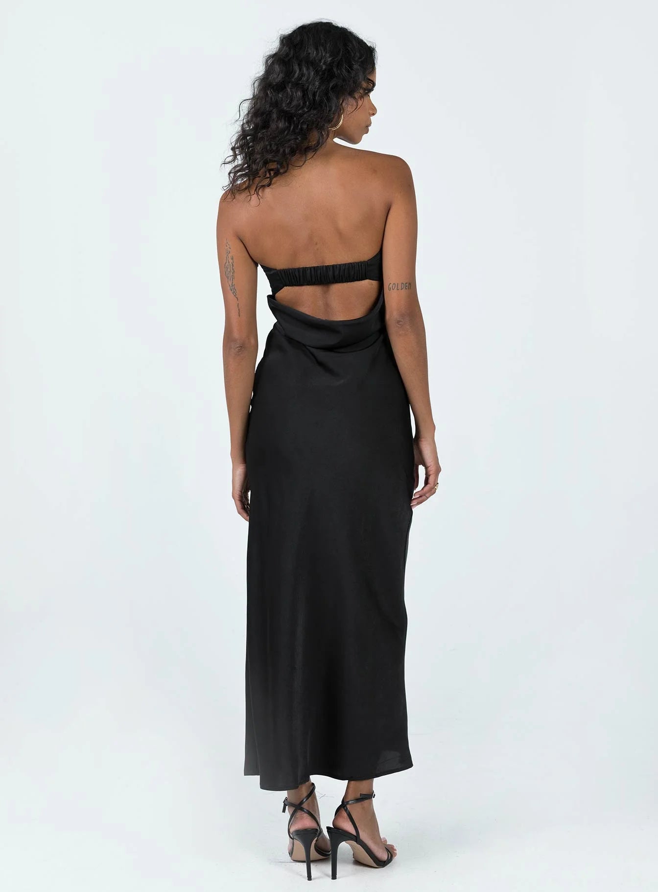 Shaun Midi Dress Black