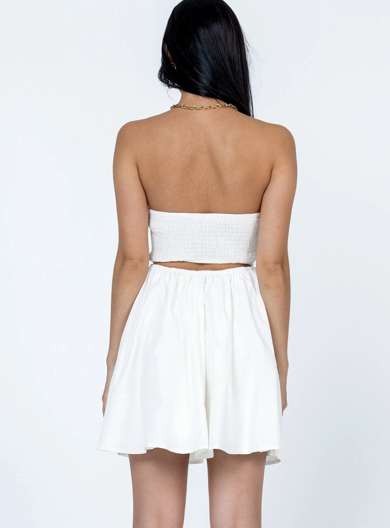 Stellia Mini Dress White