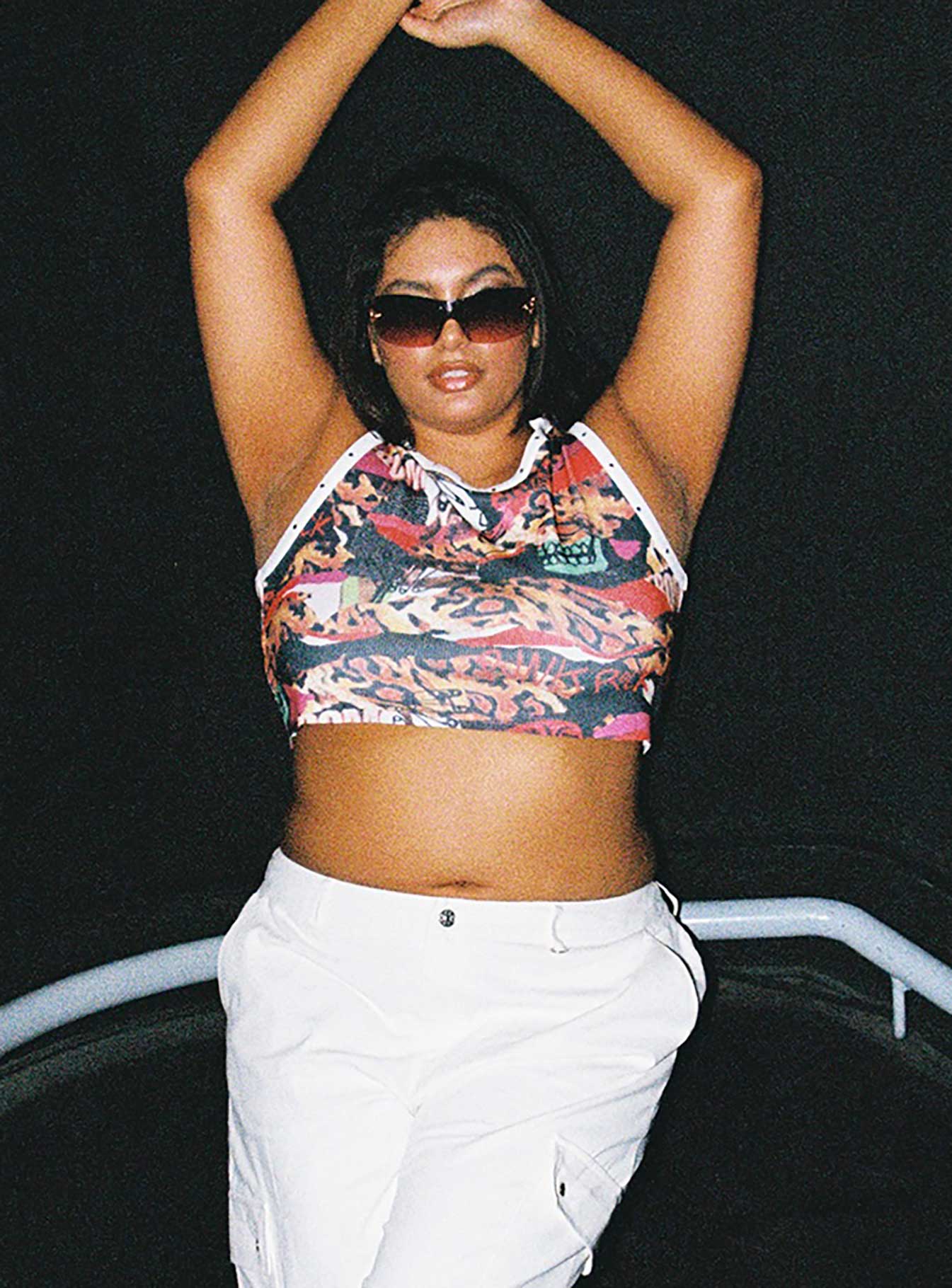 Main Stage Tank Top Multi Curve