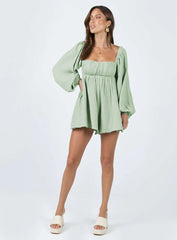 Beck Romper Sage
