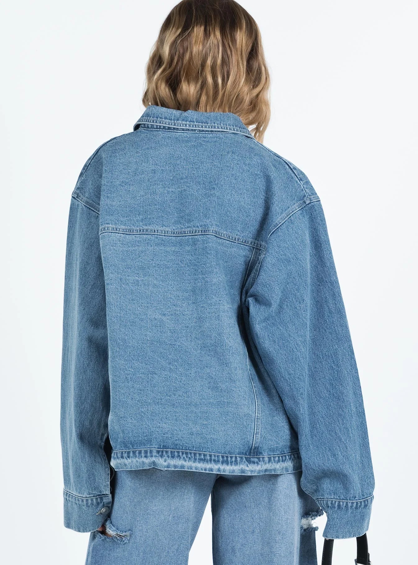 Ward Mid Wash Denim Jacket