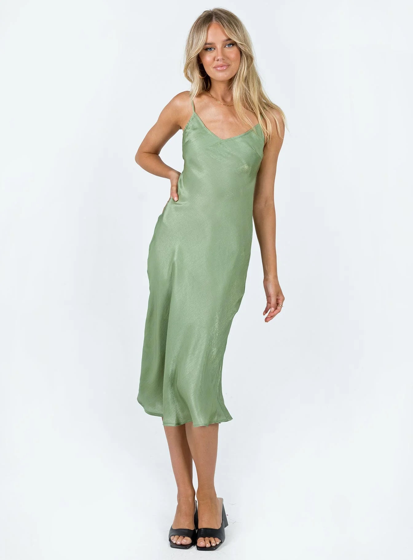 Varese Midi Dress Green