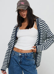 Brienna Zip Jacket Navy