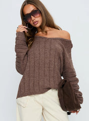 Main Thing Knit Sweater Mocha