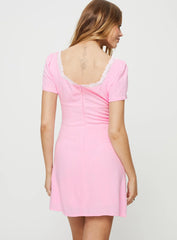 Jerri Mini Dress Pink