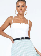 Lilla Top White
