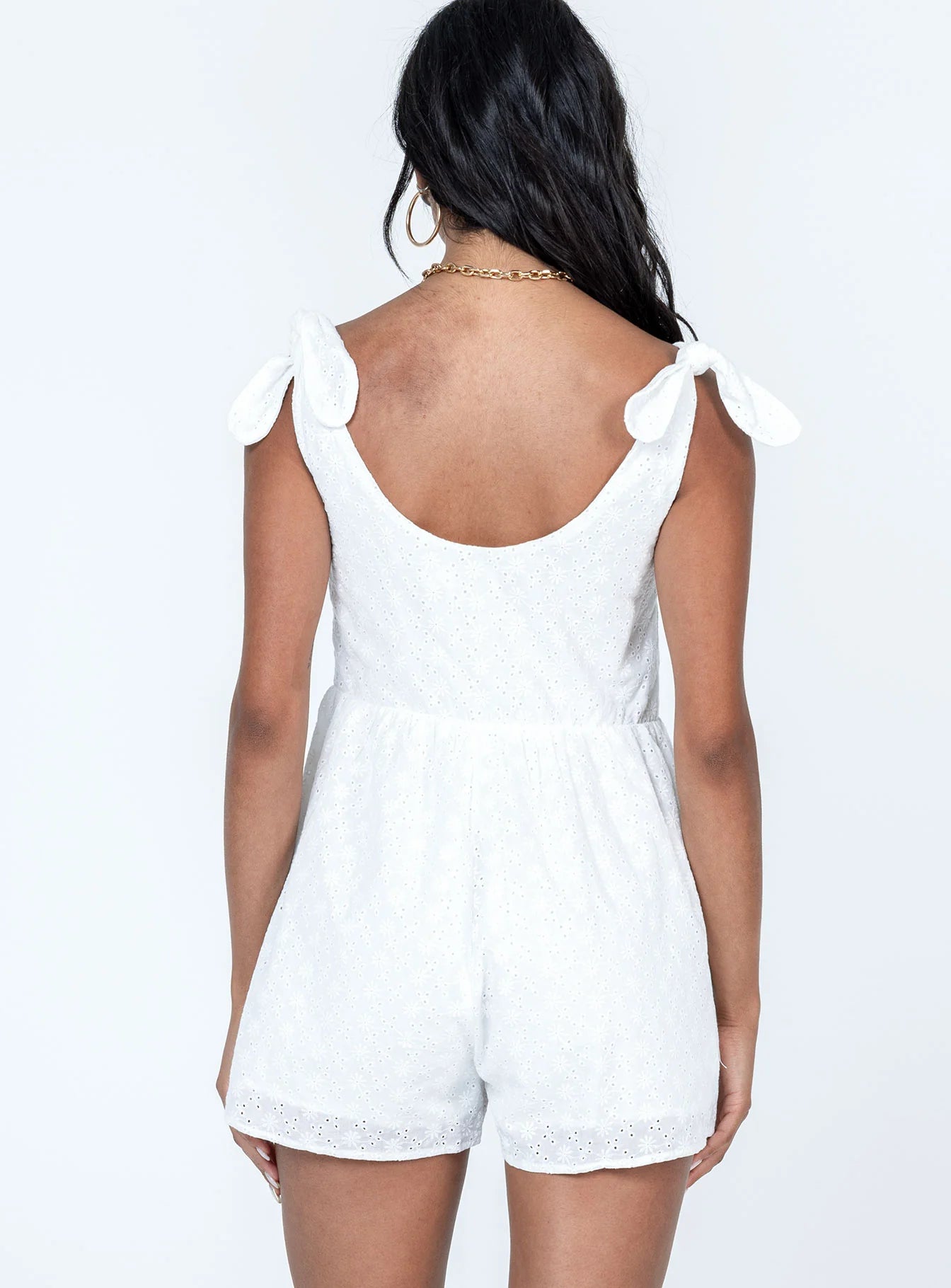 Orion Romper White