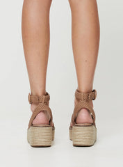 Hallea Heels Brown