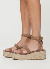 Hallea Heels Brown
