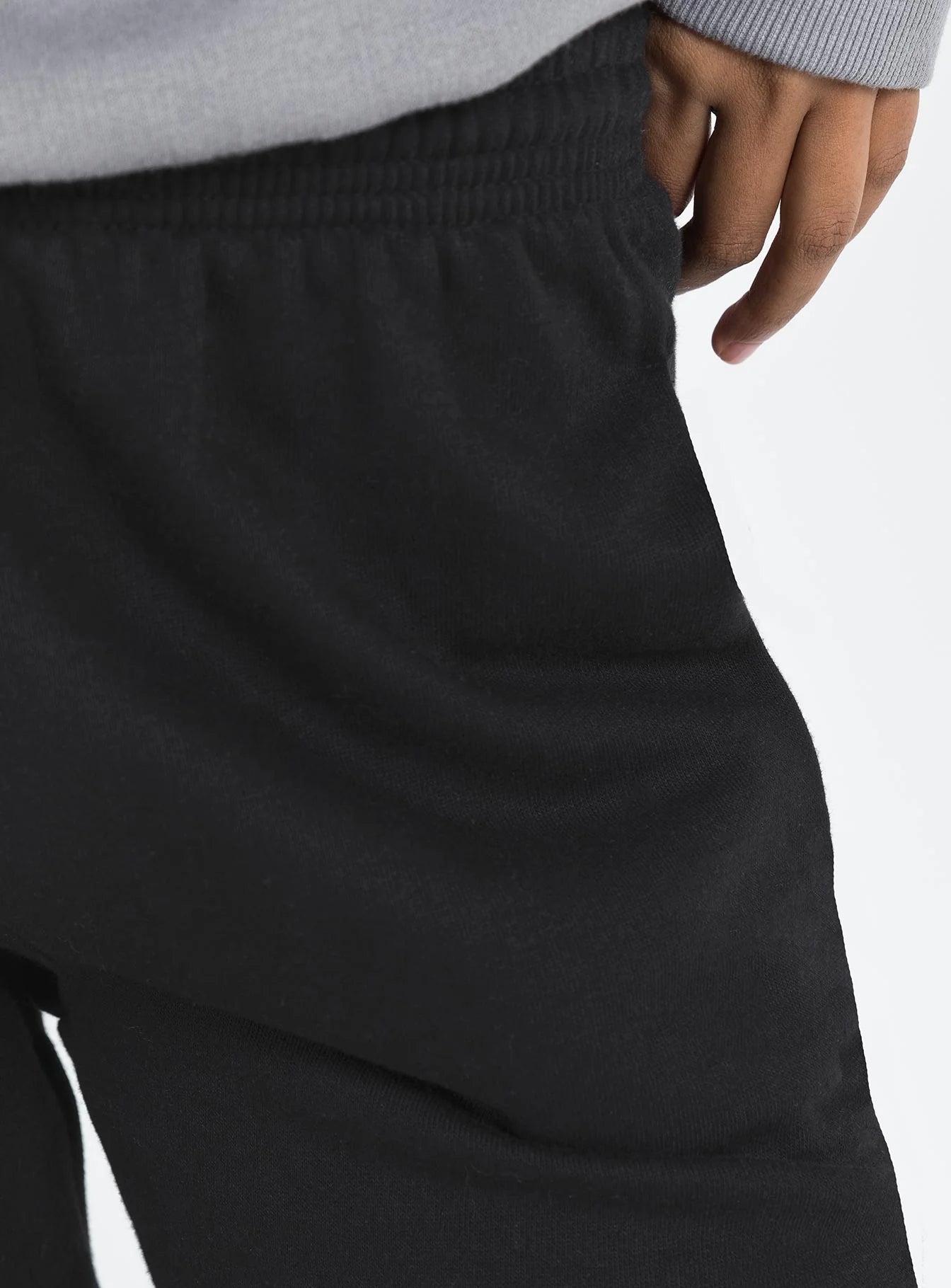 Arya Straight Leg Track Pants Black