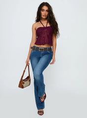Ruwi Top Burgundy