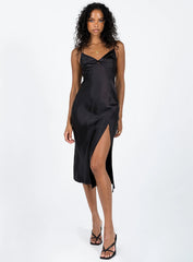 Marilyn Midi Dress Black