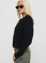 Rosalee Cardigan Black / White