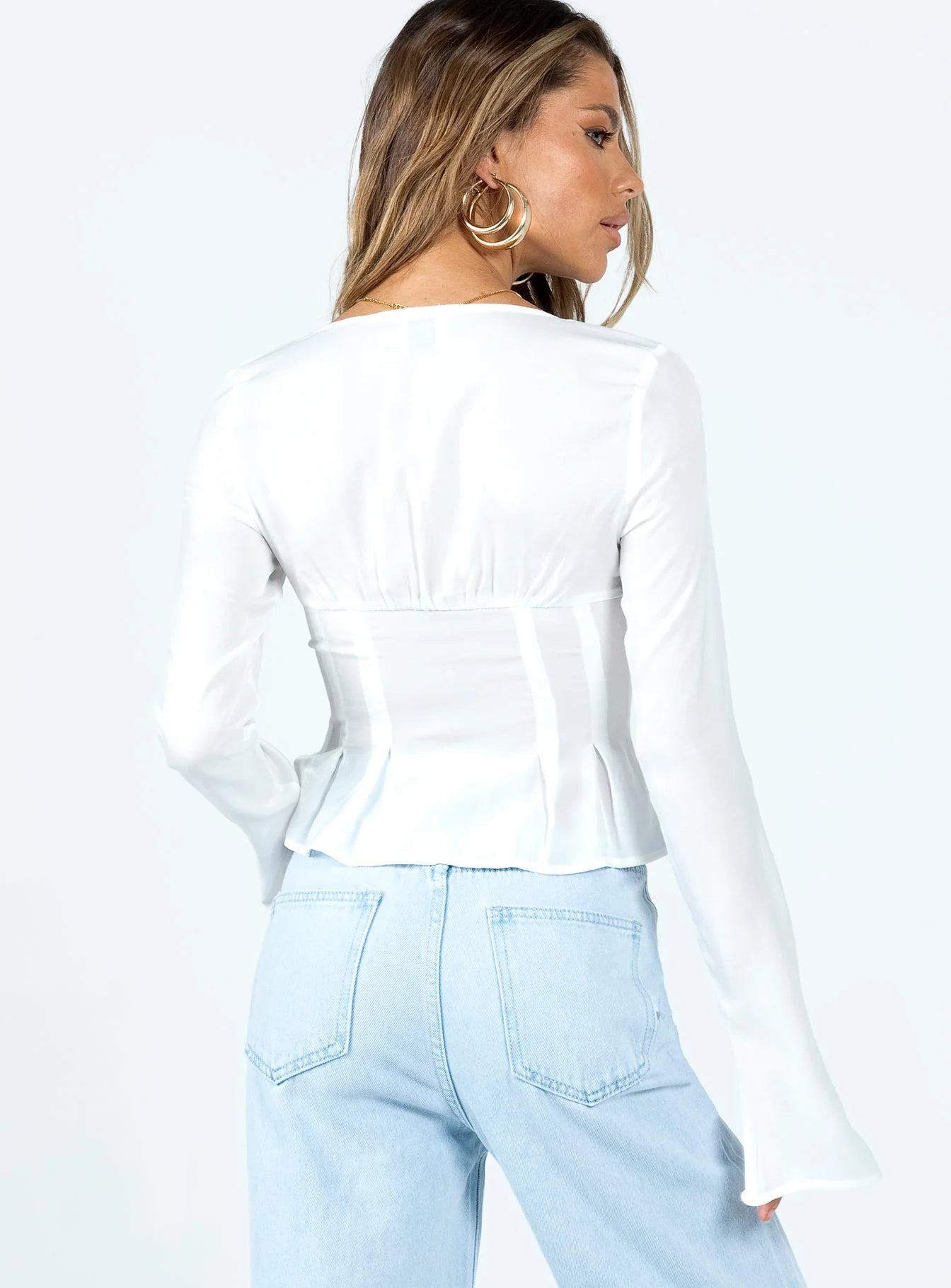 Lil Sweetheart Top Ivory