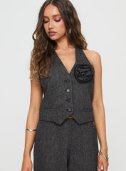 Joshy Top Charcoal