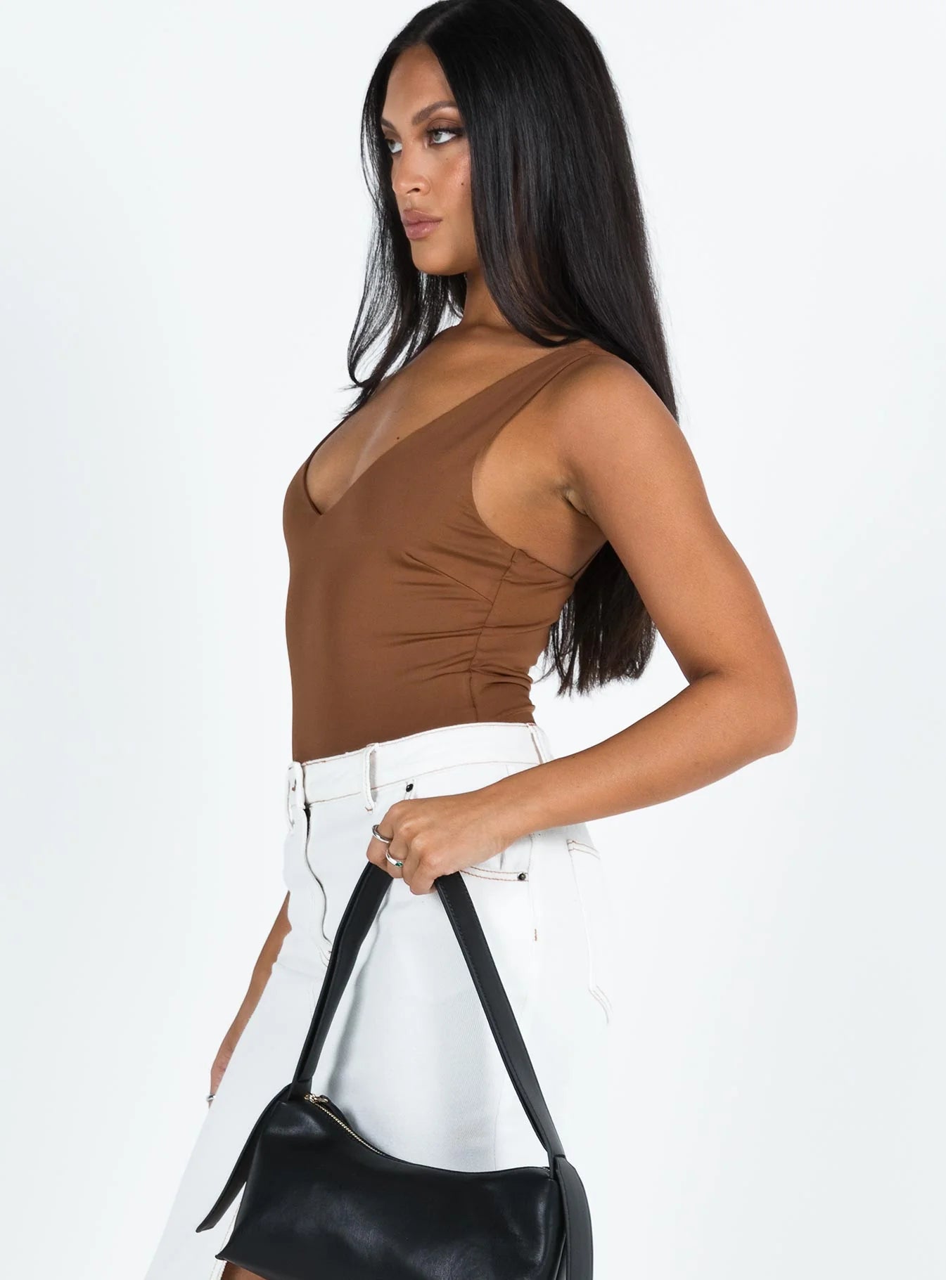 Sosie Bodysuit Brown