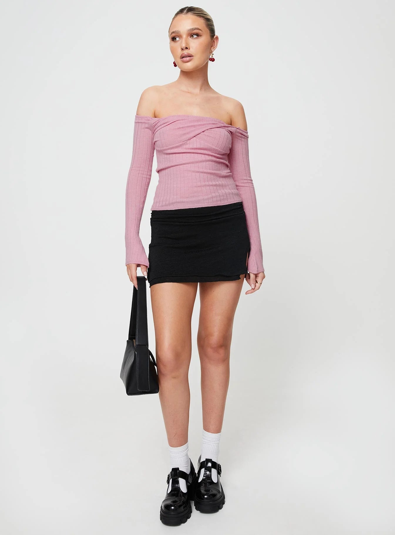 Adalia Long Sleeve Top Pink