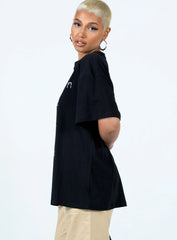 Recording Oversize Tee Black
