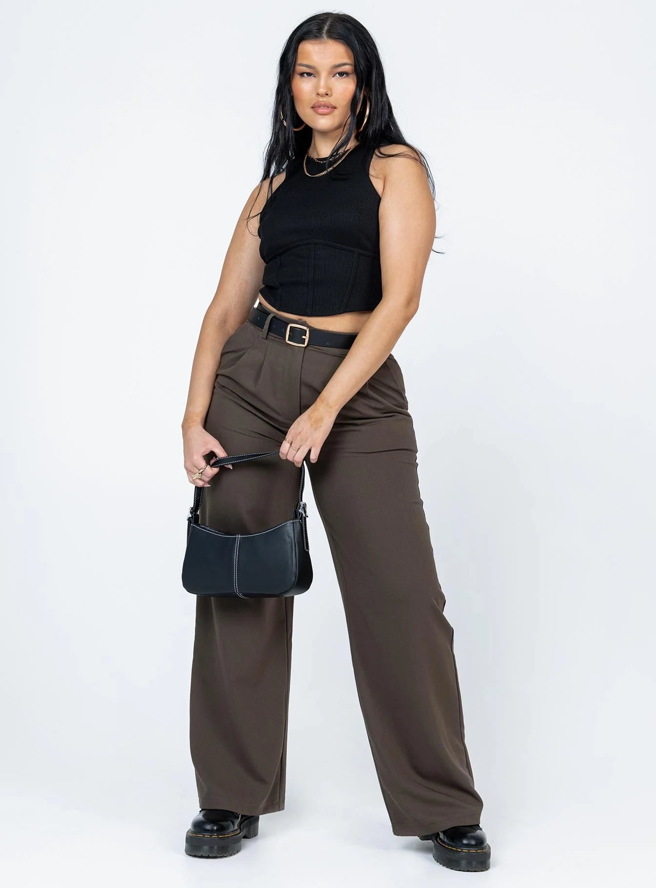 Sidney Top Black Eco