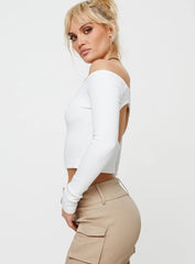 Karlson Off The Shoulder Top White