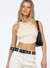 Organic Kallen Top Beige