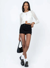 Dreya Cardigan White