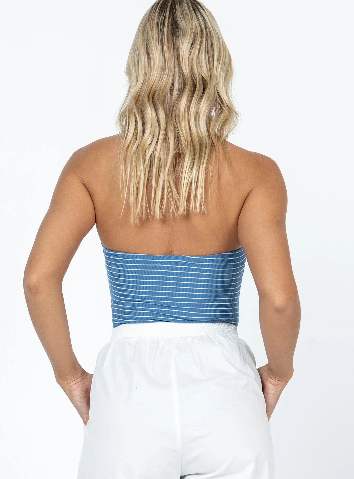 Rebel Feist Bodysuit Navy Stripe