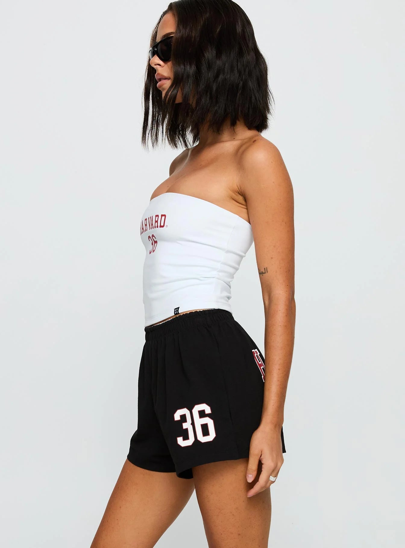 Harvard Tube Top White