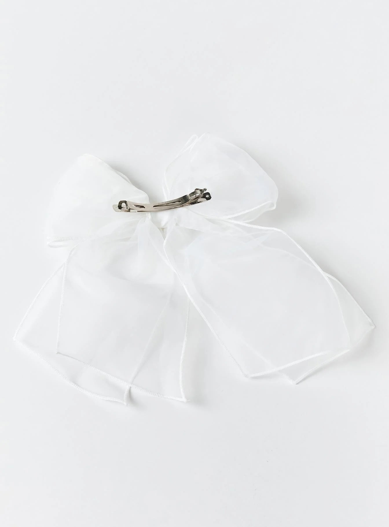 Wicks Hair Bow White