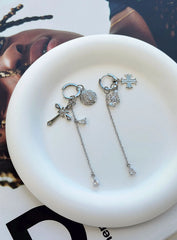 Anada Earrings Silver