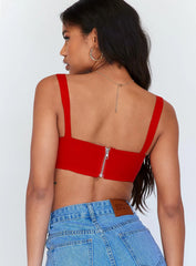 Hanna Top Red