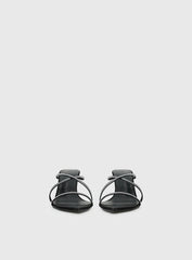 Billini Effy Heels Black Satin Diamante