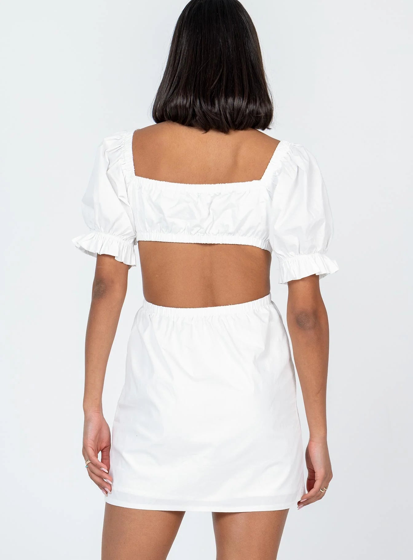 Shantel Mini Dress White