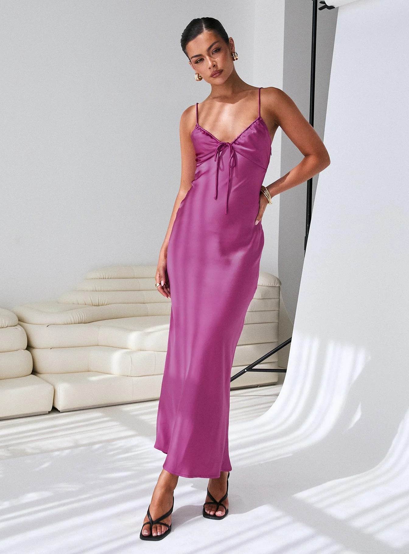 Maguire Maxi Dress Purple