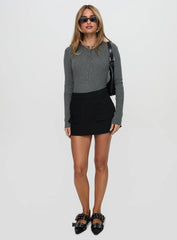 Essentially Skort Black Tall