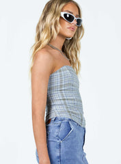 Catalonia Tube Top Blue