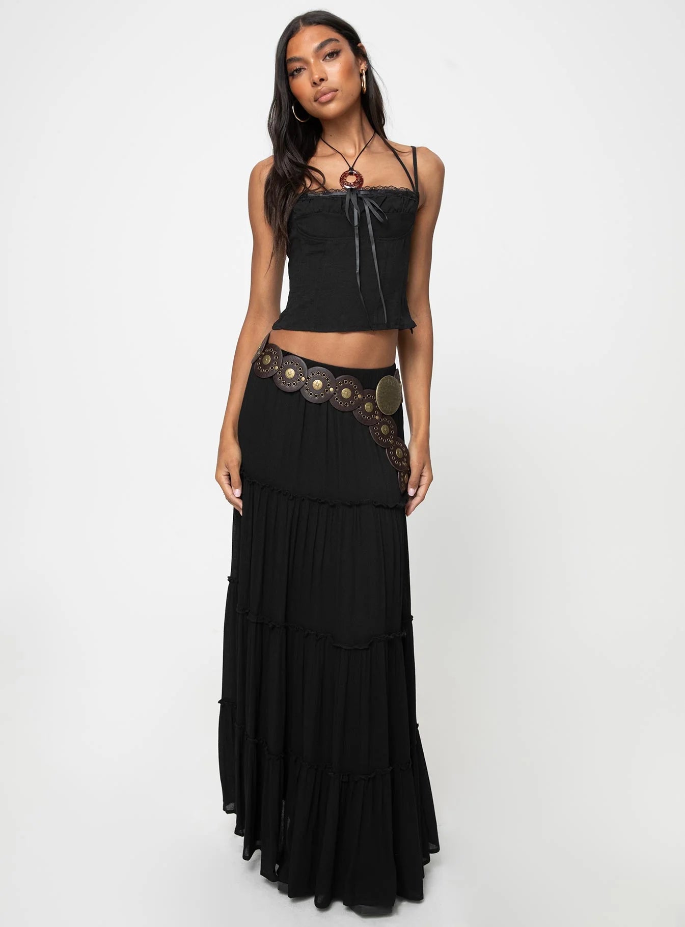 Trynia Top Black