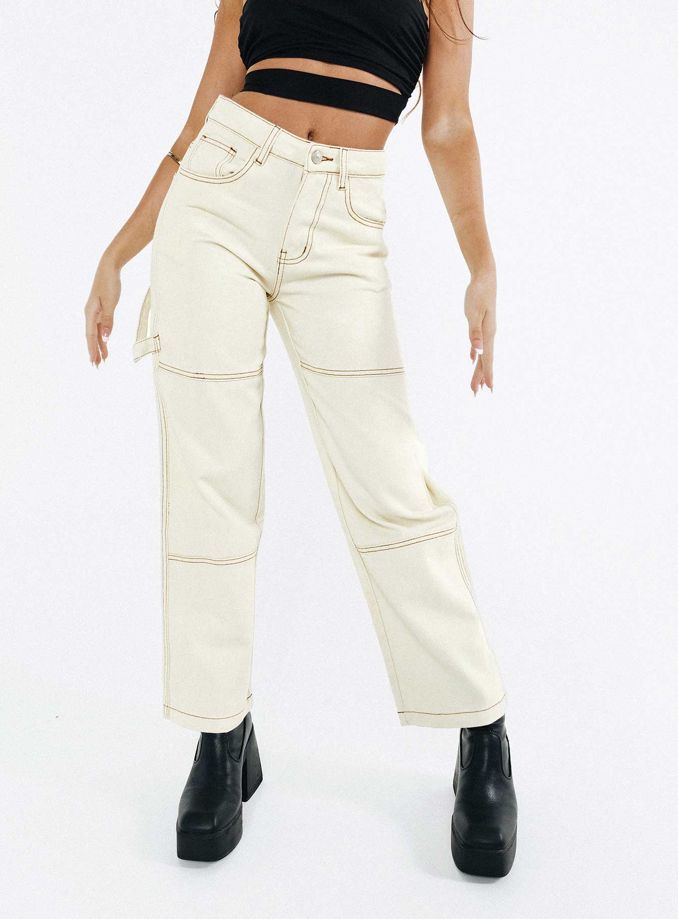 Copeland Jeans White Petite