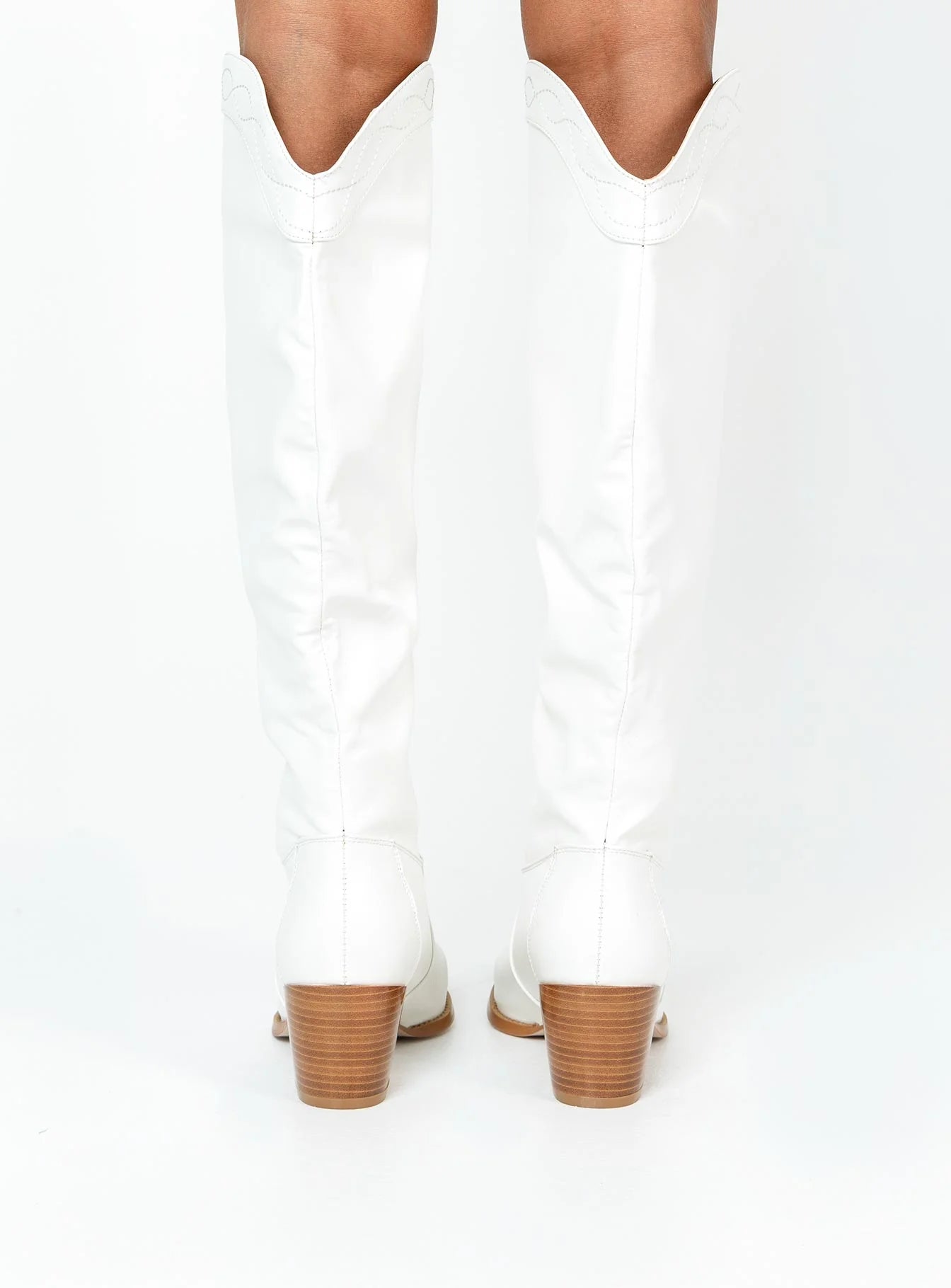 Orleans Western Boot White