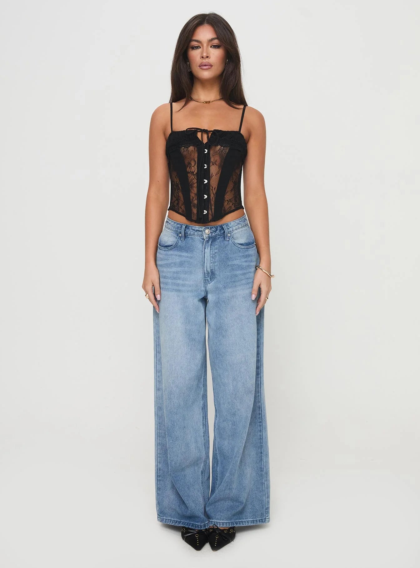 Sambo Corset Top Black