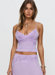 Pappilion Top Lilac