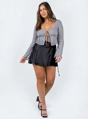 Kenney Long Sleeve Top Steel