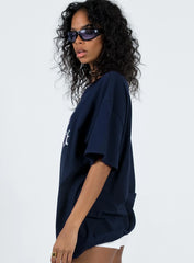 Out Of Office Tee Blue