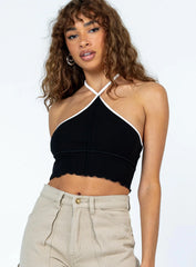 Latoya Top Black