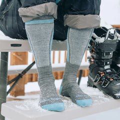 Women's Edge Over-the-Calf Midweight Ski & Snowboard Socks