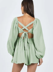 Beck Romper Sage
