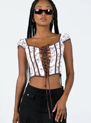 Wentworth Corset Top Multi