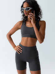 Conquer Activewear Shorts Grey