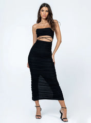 Lapira Maxi Dress Black